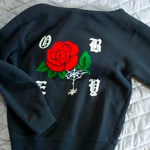 Obey rose hoodie